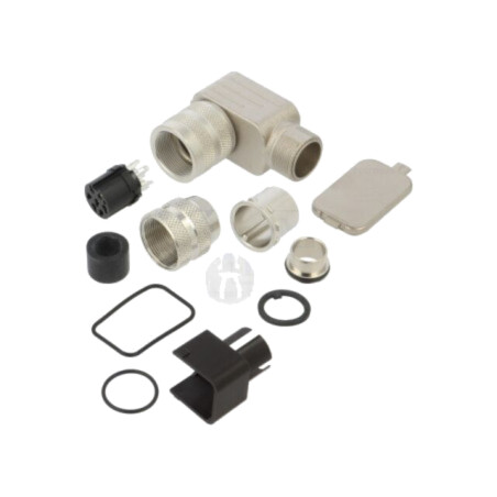 Conector: M16; mufă; mamă; PIN: 7; ecranat; 5A; IP67; 125V; 0,75mm2