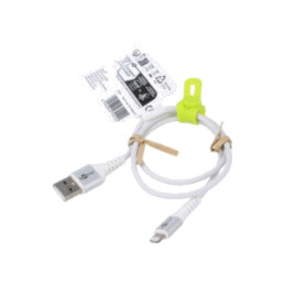 Cablu; USB 2.0; mufă Apple Lightning,USB A mufă; 0,5m; alb; 60W