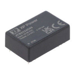 Convertor: DC/DC; 3W; Uintr: 18÷36VDC; Uieş: 9VDC; Uieş2: -9VDC; THT