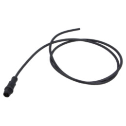 Conector: M12; mufă; tată; în unghi; Placare: aurit; cabluri; PIN: 5