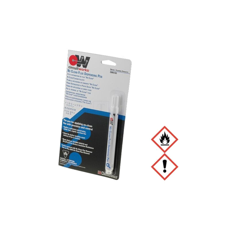 Flux: cu colofoniu; fără halogenuri,No Clean,ROL0; creion; 9ml