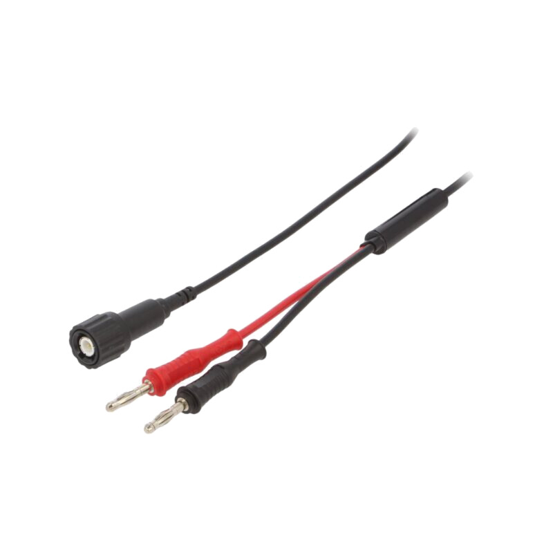 Cablu de măsurare; 70VDC; 3A; BNC mufă,mufă banană 4mm x2; Z: 50Ω
