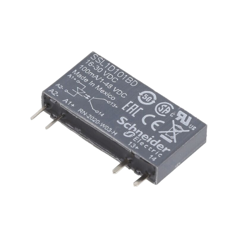 Releu: semiconductor; Ucom: 16÷30VDC; 100mA; max.48VDC; soclu; SSL