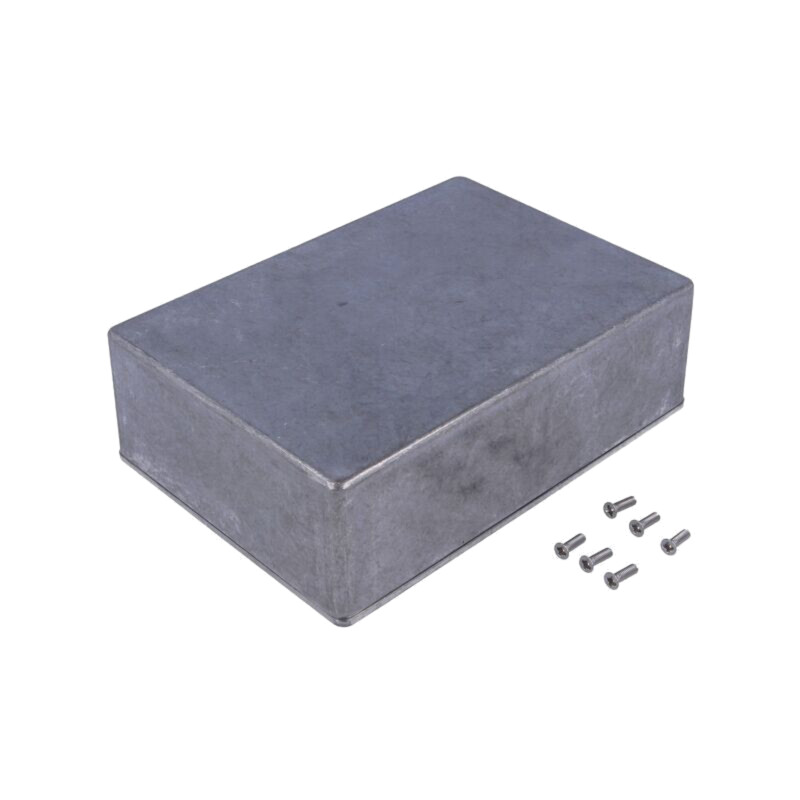 Carcasă: universală; X: 121mm; Y: 171mm; Z: 55mm; aluminiu; naturală