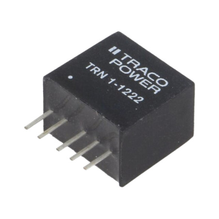 Convertor: DC/DC; 1W; Uintr: 9÷18VDC; Uieş: 12VDC; Uieş2: -12VDC