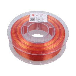 Filament: PLA Rainbow; 1,75mm; silk fire; 185÷225°C; 350g