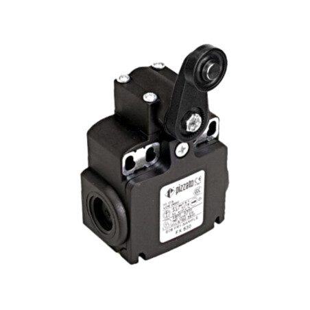 Limitator cursă; manetă R 35mm, rolă din plastic Ø18mm; 10A