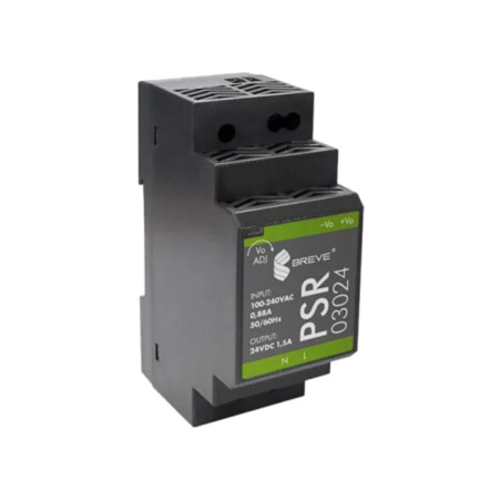 Alimentator: pulsatoriu; pentru şină DIN; 36W; 24VDC; 1,5A; IP20