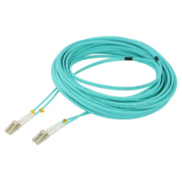 Patch cord cu fibră; OM4; LC/UPC,din ambele părţi; 15m; LSZH