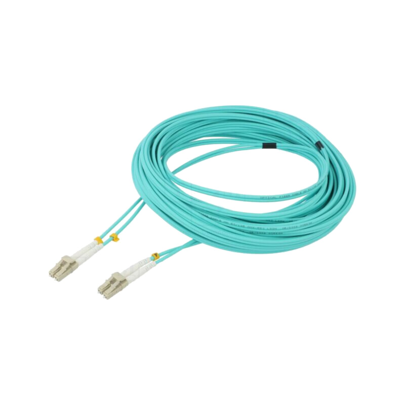 Patch cord cu fibră; OM4; LC/UPC,din ambele părţi; 15m; LSZH