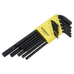Set chei; în ţoli,imbus; ProTanium®,oţel; lungă; GorillaProof®