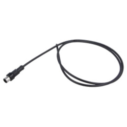 Conector: M12; mufă; tată; drept; Placare: aurit; cabluri; -20÷80°C