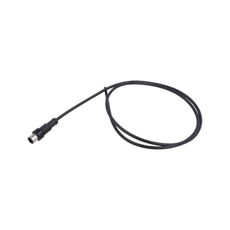 Conector: M12; mufă; tată; drept; Placare: aurit; cabluri; -20÷80°C