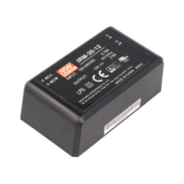 Convertor: AC/DC; 30W; Uintr: 85÷264VAC; 12VDC; Iieş: 2500mA; OUT: 1