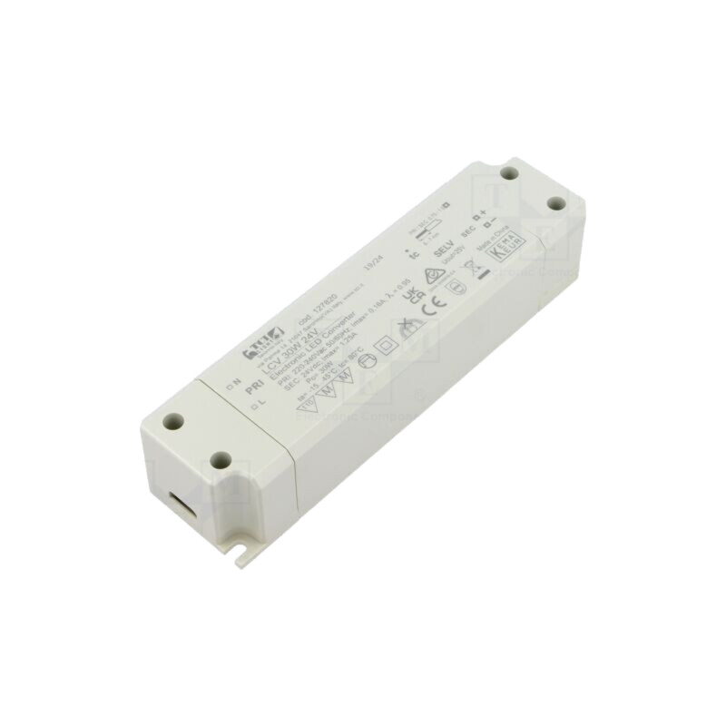 Alimentator: pulsatoriu; LED; 24VDC; 1,25A; 220÷240VAC; IP20; OUT: 1