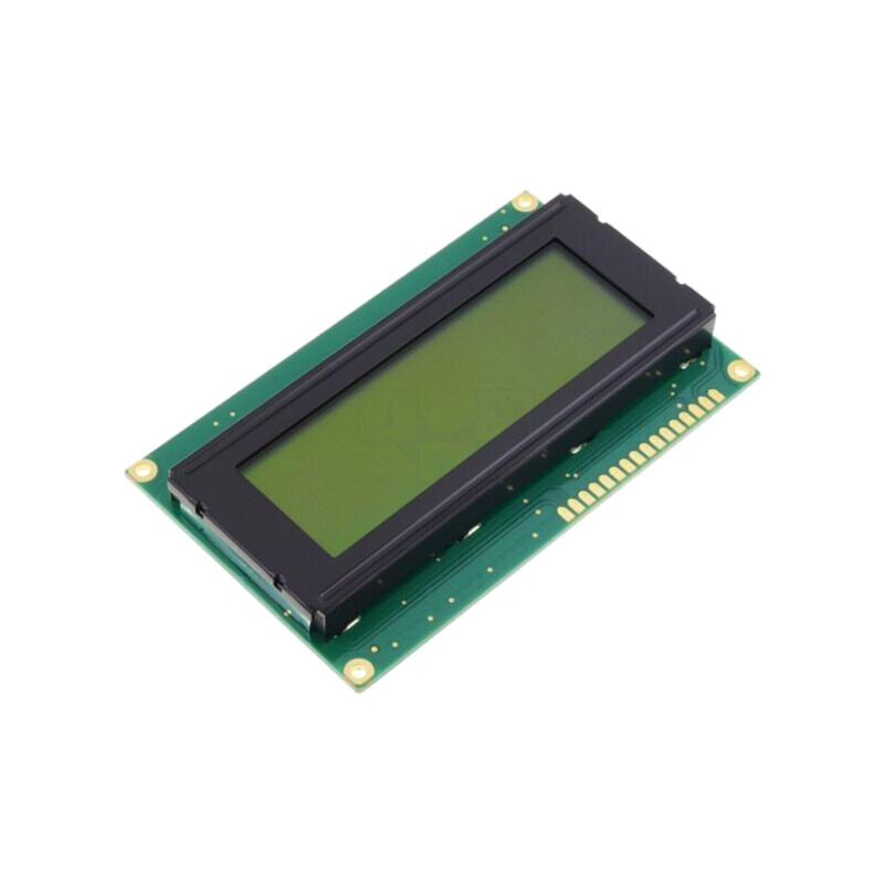 Afişaj: LCD; alfanumerice; STN Positive; 20x4; galben-verde; LED