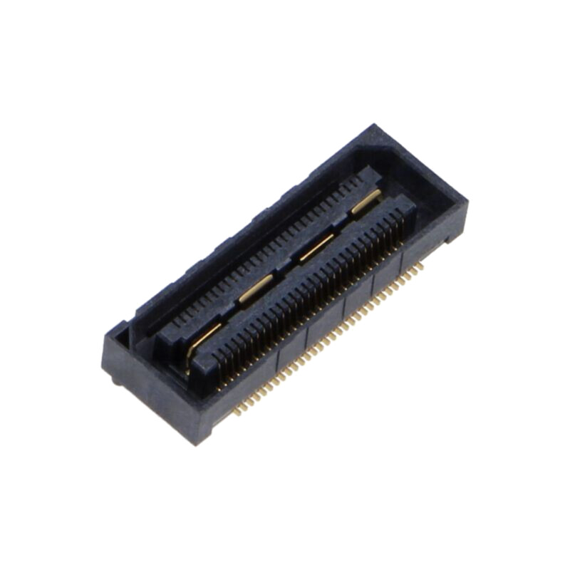 Conector: PCB-PCB; mamă; PIN: 60; 0,5mm; QSH; aurit; SMT; soclu; 2A Conector: PCB-PCB; mamă; PIN: 60; 0,5mm; QSH; aurit; SMT; soclu; 2A