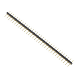Conector: şiruri pini; tată; PIN: 32; 2,54mm; aurit; THT; şir pini