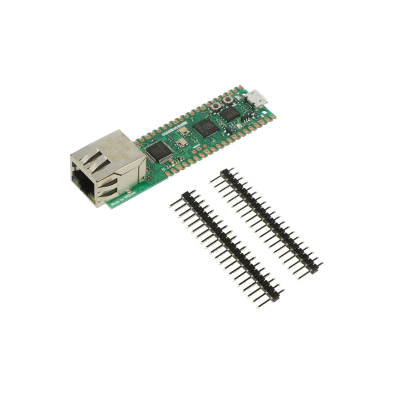 Kituri dezv: Ethernet; placă prototip; Comp: RP2040,W5500