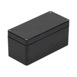 Carcasă: universală; X: 75mm; Y: 160mm; Z: 75mm; poliester; neagră