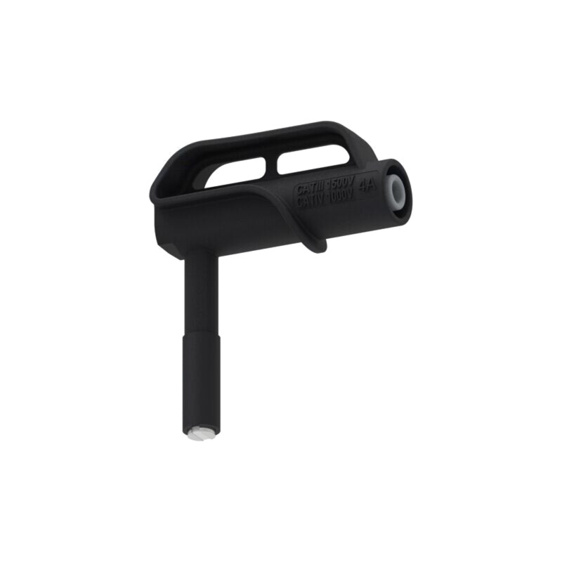 Adaptor; 4A; neagră; Dimensiune soclu: 4mm; Placare: nichelat; MGP