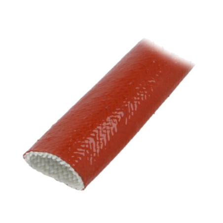 Manşon electroizolant; fibră de sticlă; cărămiziu; -60÷250°C