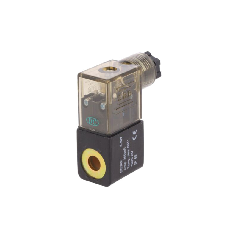 Bobină pentru electrovalvă; IP65; 4,8W; 24VDC; A: 20,8mm; B: 29mm Bobină pentru electrovalvă; IP65; 4,8W; 24VDC; A: 20,8mm; B: 29mm