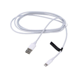 Cablu; USB 2.0; mufă Apple Lightning,USB A mufă; nichelat; 2m