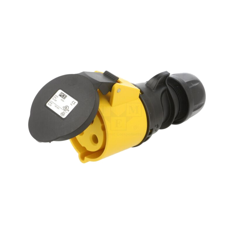 Conector: alimentare AC; mufă; mamă; 32A; 110VAC; IEC 60309; IP44