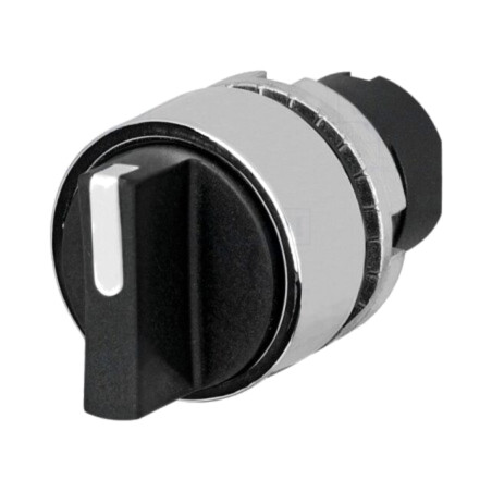 Comutator: rotativ; 22mm; Poz.i stab: 2; neagră; fără; IP65; 46