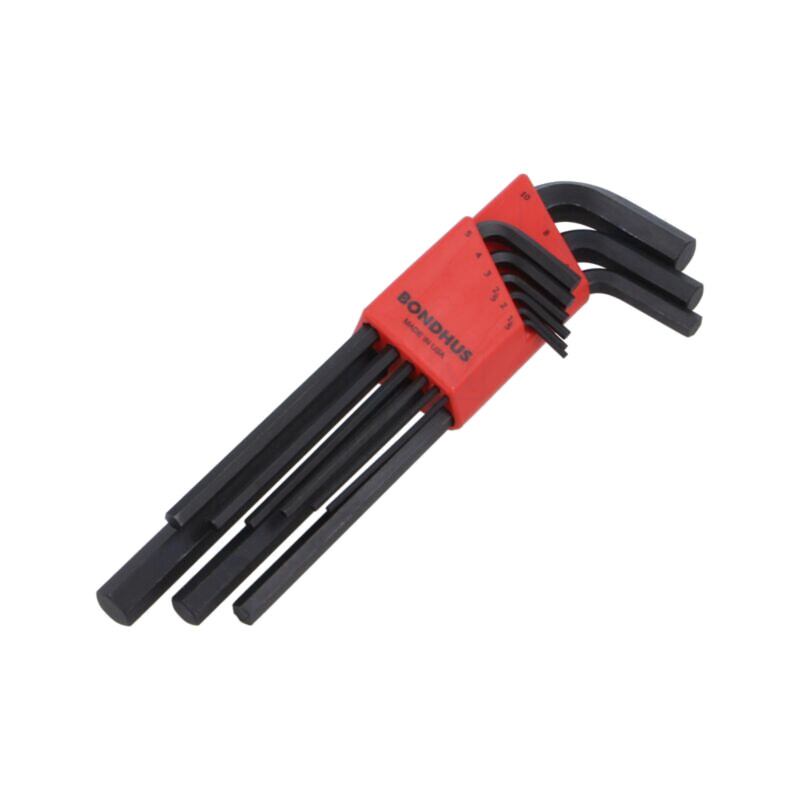 Set chei; imbus; ProTanium®,oţel; lungă; GorillaProof®; 9buc.