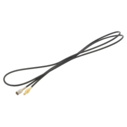 Cable; SMB socket,SMB plug; black; straight; 1m