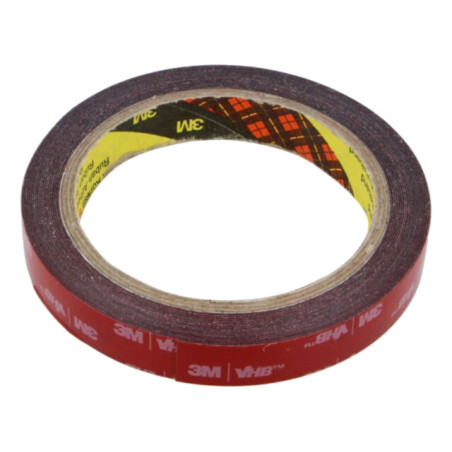 Bandă: de fixare; W: 15mm; L: 5,5m; Thk: 0,4mm; acril