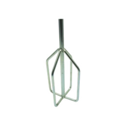 Mixer; 140mm; for plastering mortar; Mounting: M14