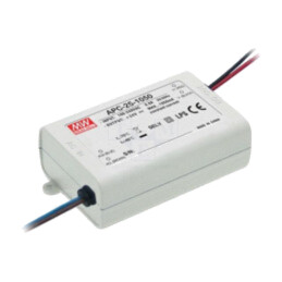 Alimentator: pulsatoriu; LED; 25,2W; 9÷24VDC; 1050mA; 90÷264VAC