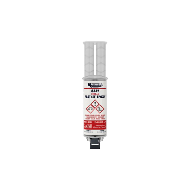 Adeziv epoxidic; Utilizare: izolare; cartuş dublu; 25ml; 8332 Adeziv epoxidic; Utilizare: izolare; cartuş dublu; 25ml; 8332