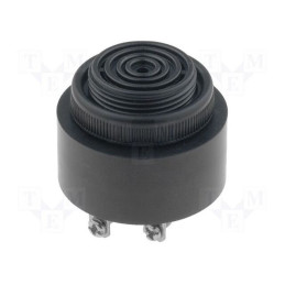 Semnalizator: acustic; buzer; 24VDC; 90dB; AE20M; IP55; neagră; 10mA