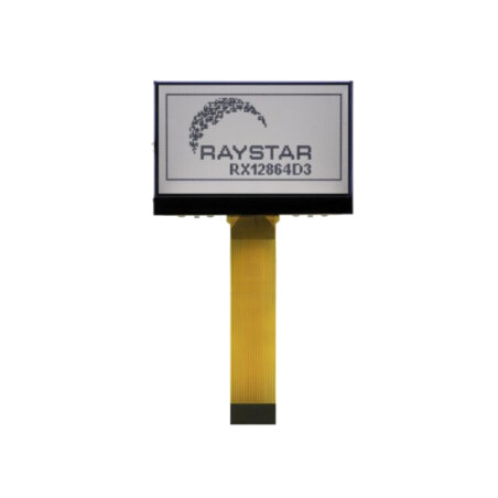 Afişaj: LCD; grafic; 128x64; COG,FSTN Positive; 80x54x9,5mm; LED