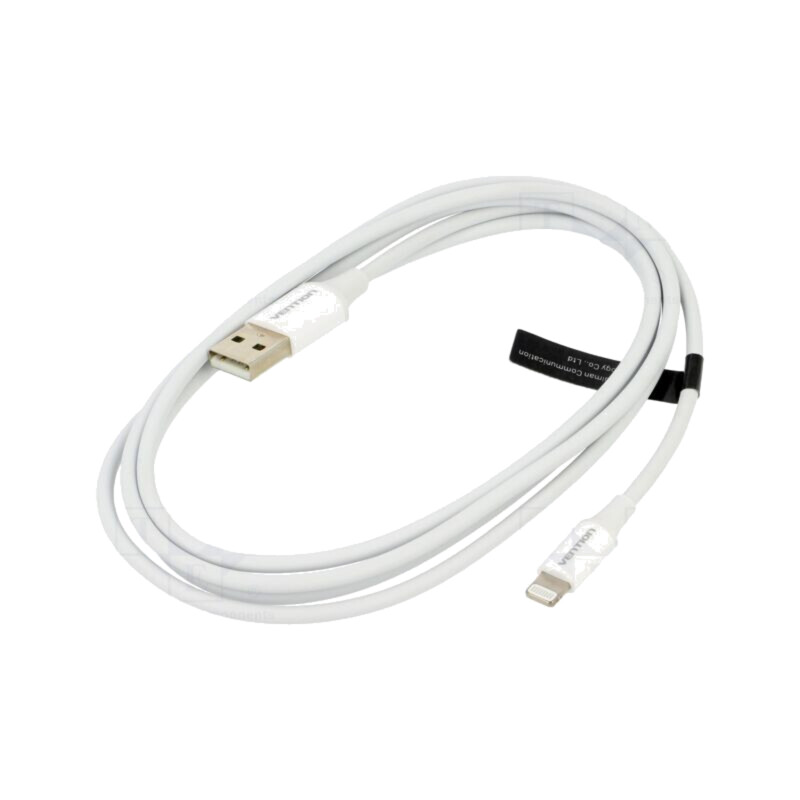 Cablu; USB 2.0; mufă Apple Lightning,USB A mufă; nichelat; 1,5m