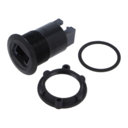 Adaptor; pt.montare pe panou,piuliţa din spate; Filet: M22