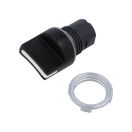 Comutator: rotativ; 22mm; Poz.i stab: 4; neagră; fără; IP65; 46