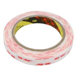 Bandă: de fixare; W: 15mm; L: 5,5m; Thk: 0,6mm; acril; albă; -35÷90°C