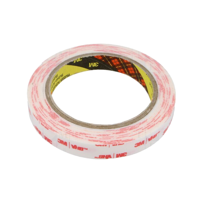 Bandă: de fixare; W: 15mm; L: 5,5m; Thk: 0,6mm; acril; albă; -35÷90°C Bandă: de fixare; W: 15mm; L: 5,5m; Thk: 0,6mm; acril; albă; -35÷90°C