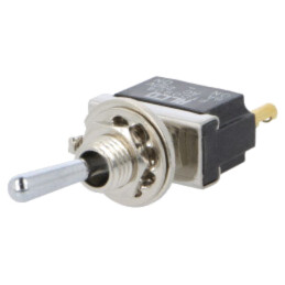 Comutator: basculant; Poz: 2; SPDT; ON-ON; 6A/250VAC; Term: pt.lipit