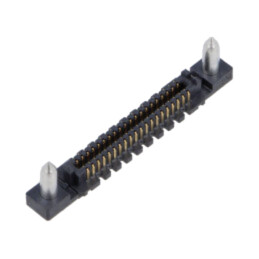 Conector: PCB-PCB; tată; PIN: 80; 1,27mm; SEAM; aurit; THT; soclu