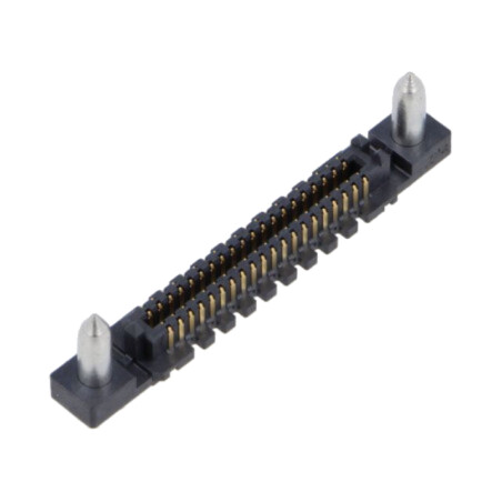 Conector: PCB-PCB; tată; PIN: 80; 1,27mm; SEAM; aurit; THT; soclu