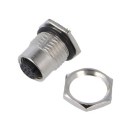 Conector: M12; soclu; mamă; Polarizare: cod A-DeviceNet / CANopen