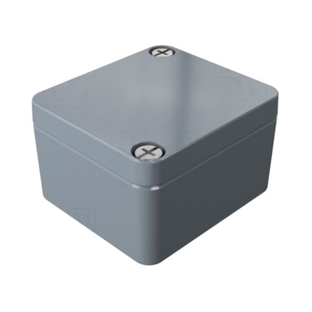 Carcasă: universală; X: 45mm; Y: 50mm; Z: 30mm; aluminiu; gri închis