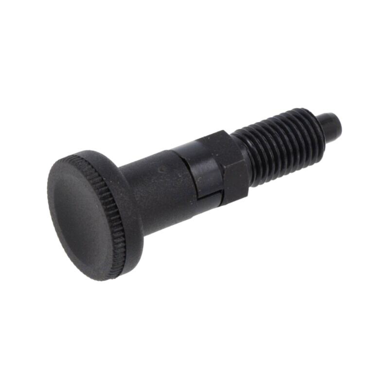 Bolţ de fixare; Filet: M12; Acoperire: finisaj negru; 6mm; oţel