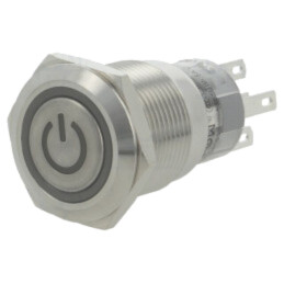 Comutator: anti-vandalism; Poz: 2; SPDT; 0,5A/220VAC; 1A/24VDC